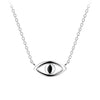 Colier din argint Amuleta Evil Eye - Nimba Bijuterii